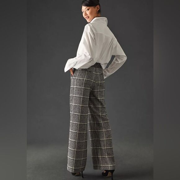 Anthropologie Exquise Plaid Pants NWT - Picture 2 of 13
